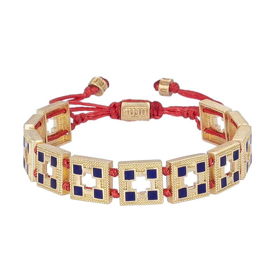 Border Bracelet with Dots