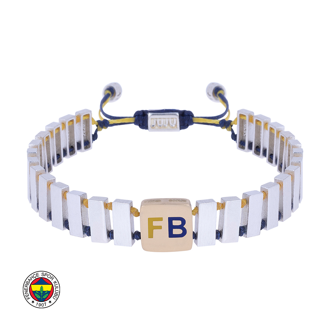 Fenerbahçe Canary Silver Bracelet