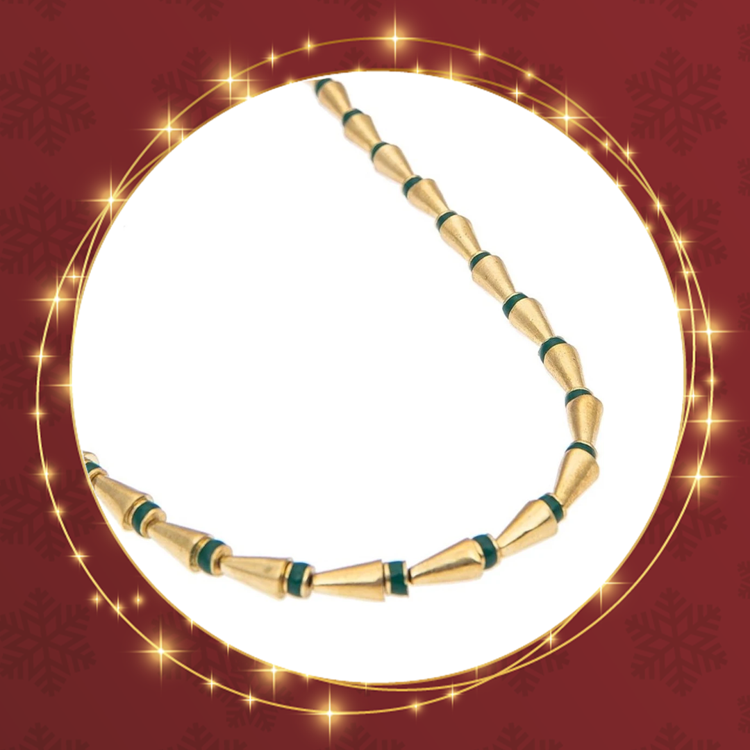 Flow Necklace with Enamel