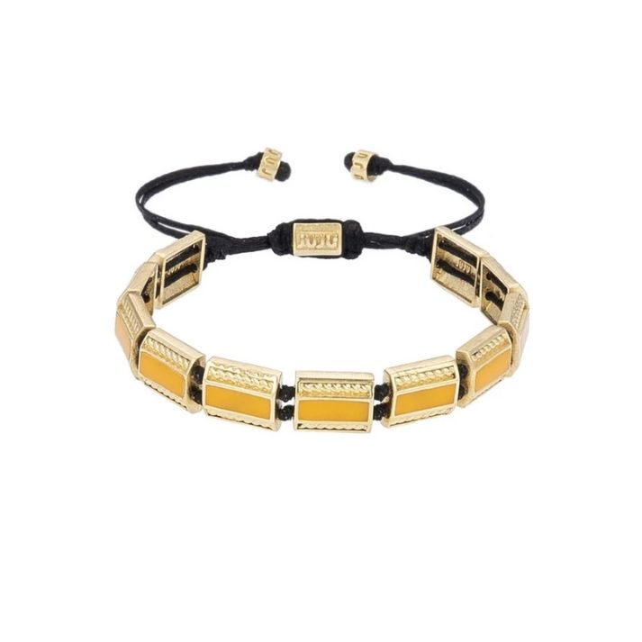 Spiral Bracelet with Enamel