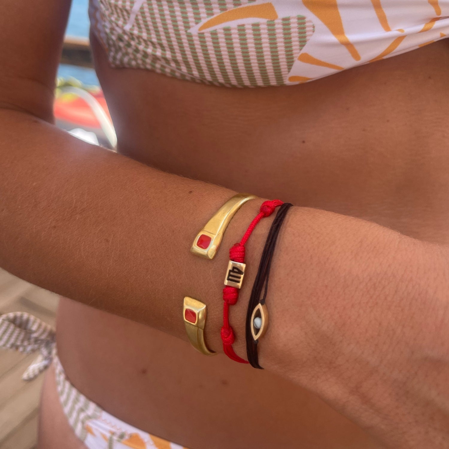 Virgo Gold Cord Bracelet