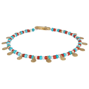 Beaded Scale Anklet