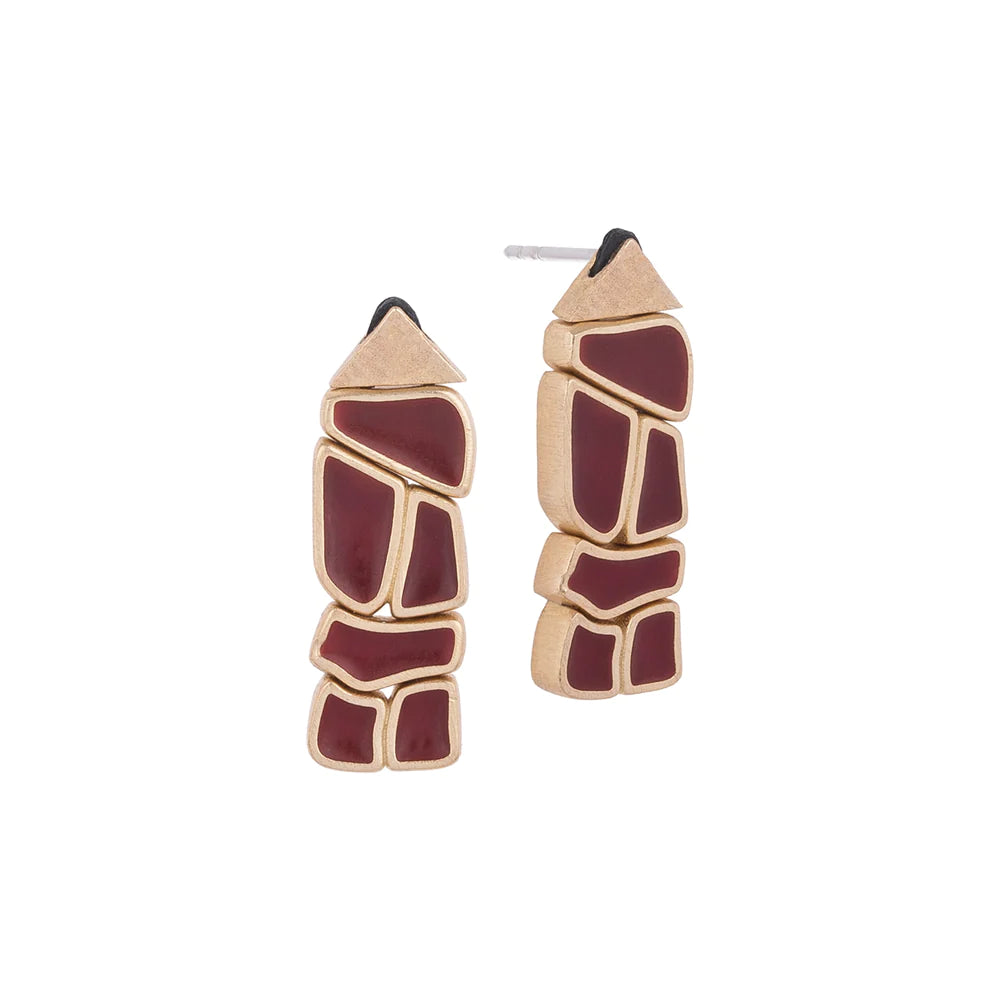 Jigsaw Earrings