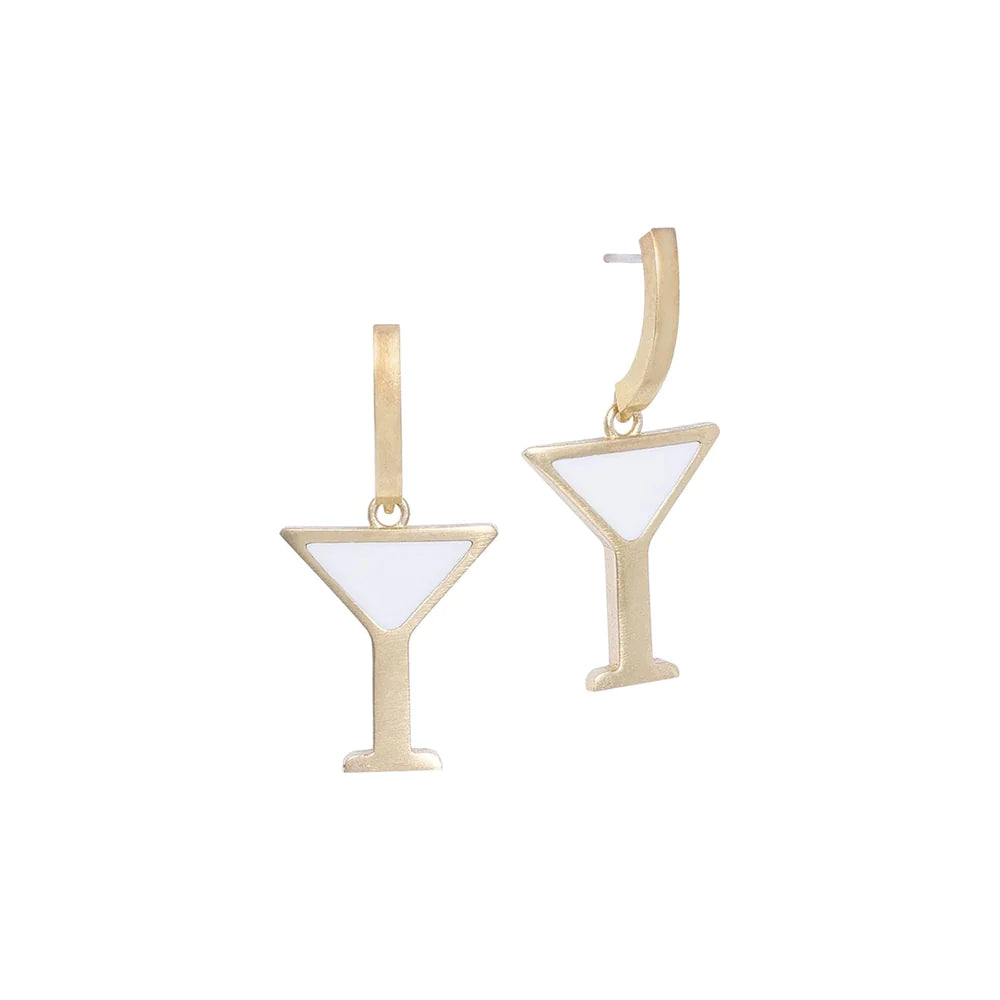 Martini Glass Earrings