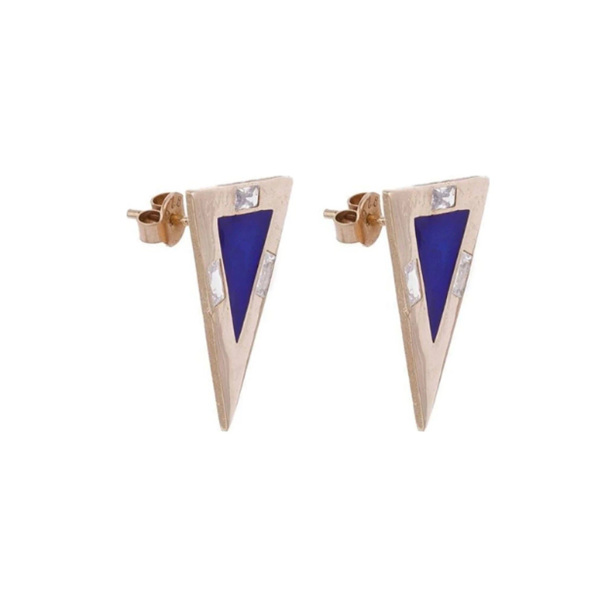 Nested Earring with Enamel