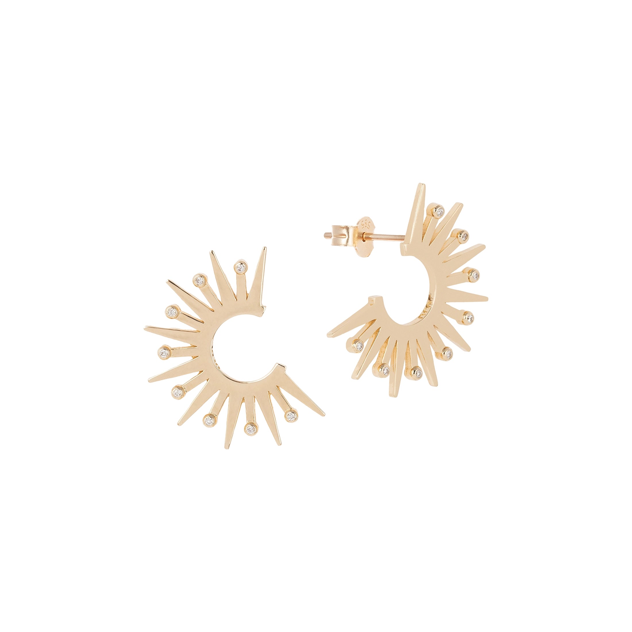 Serendipity Gold Earring