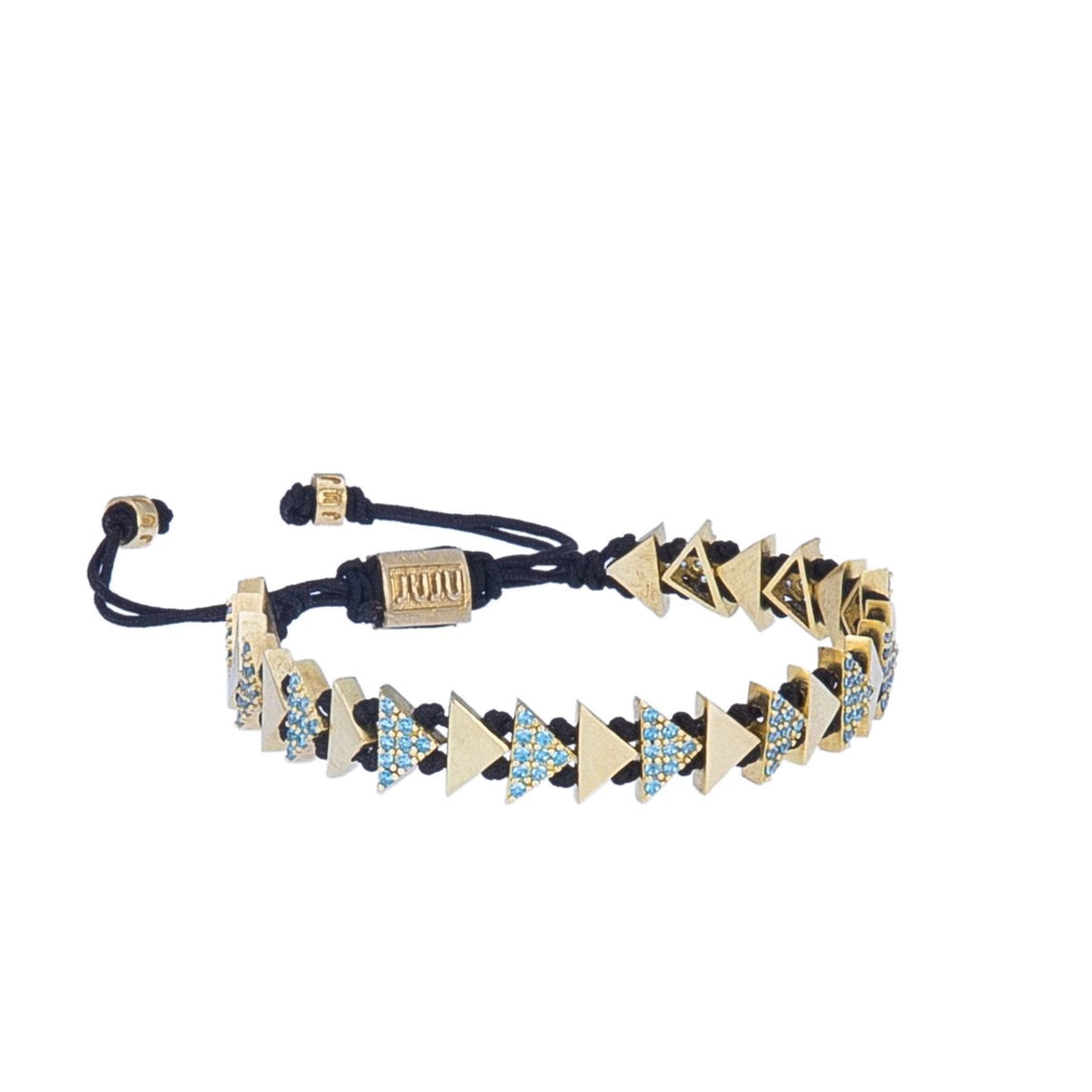 Triangle Bracelet with Stones