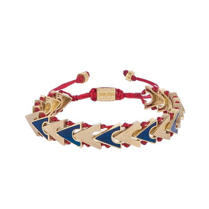 Half geëmailleerde ritmearmband