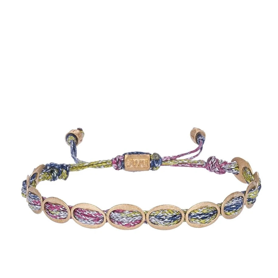 Gekleurde ovale armband