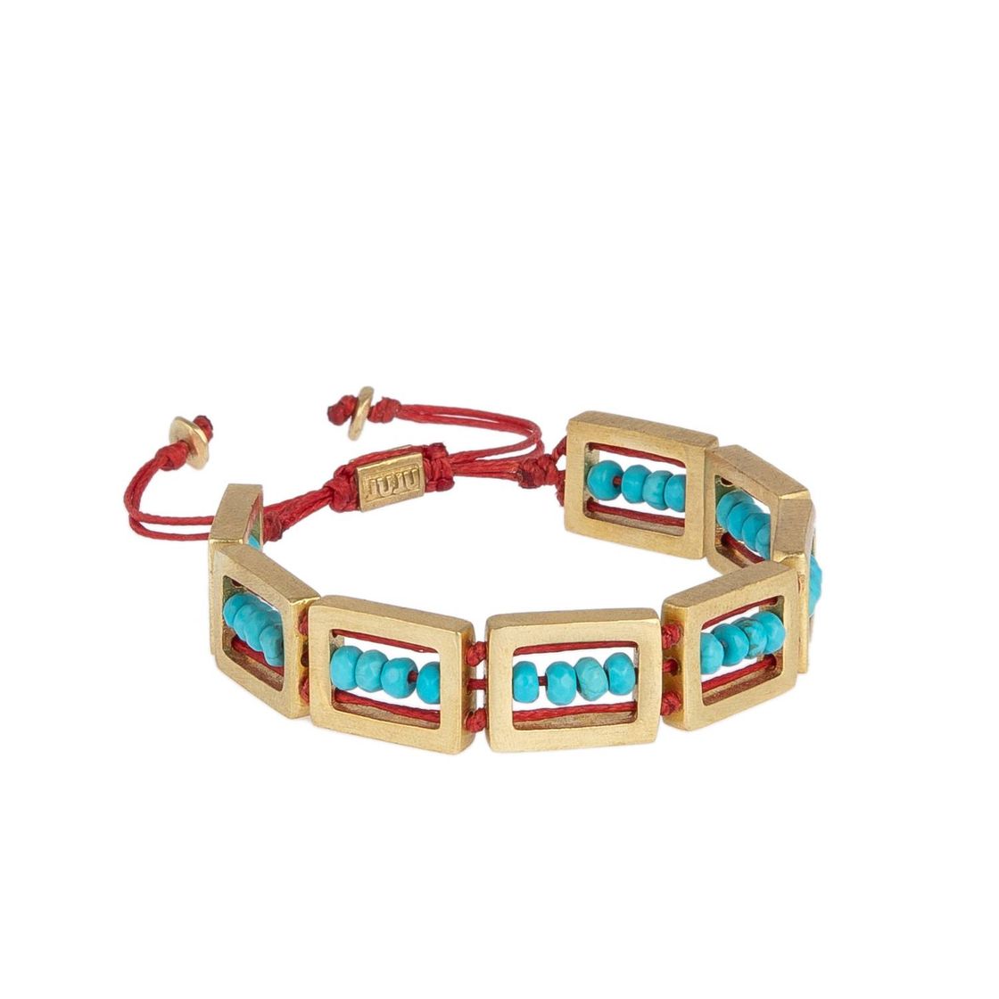 Rectangle Turquoise Bracelet