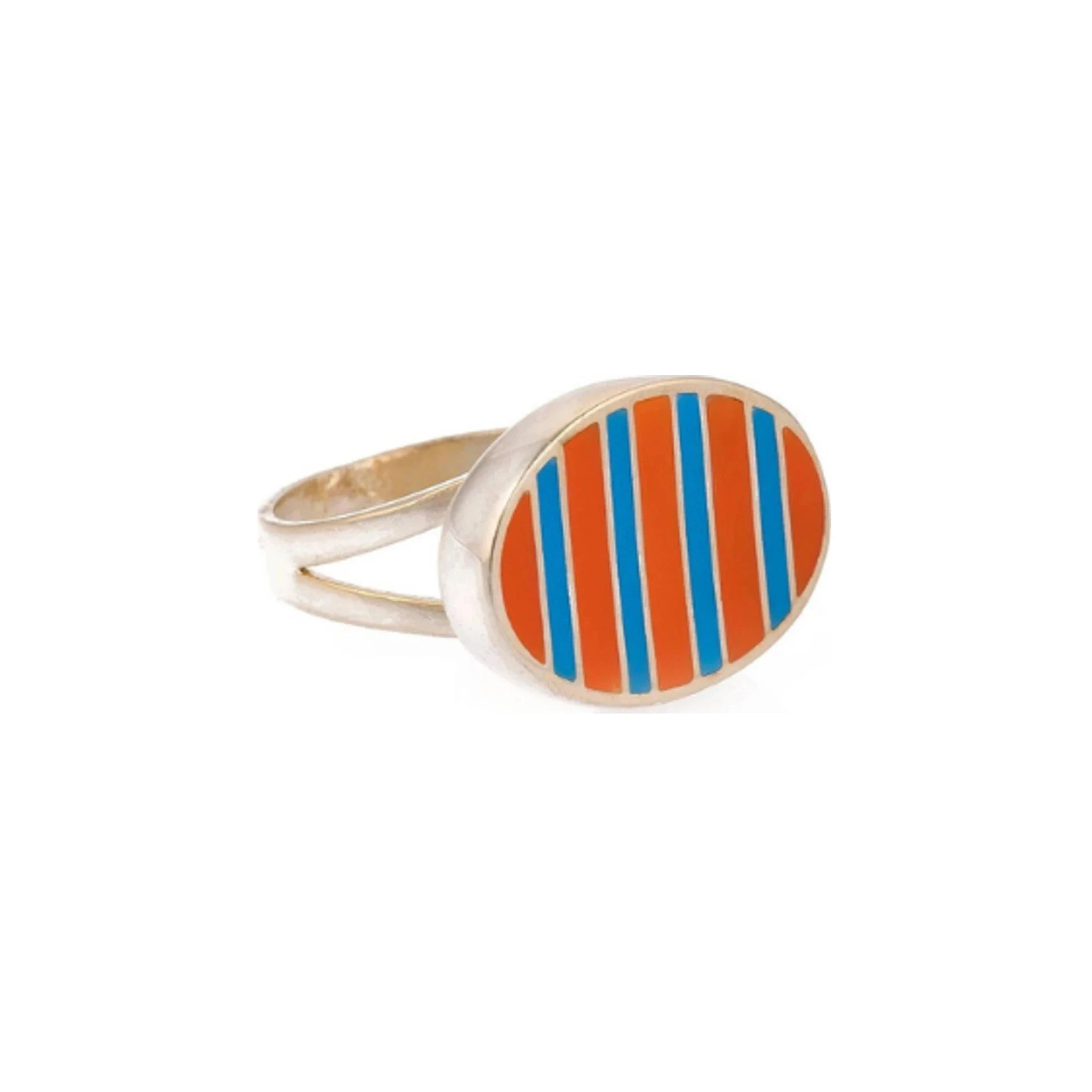 Union Enamel Ring with