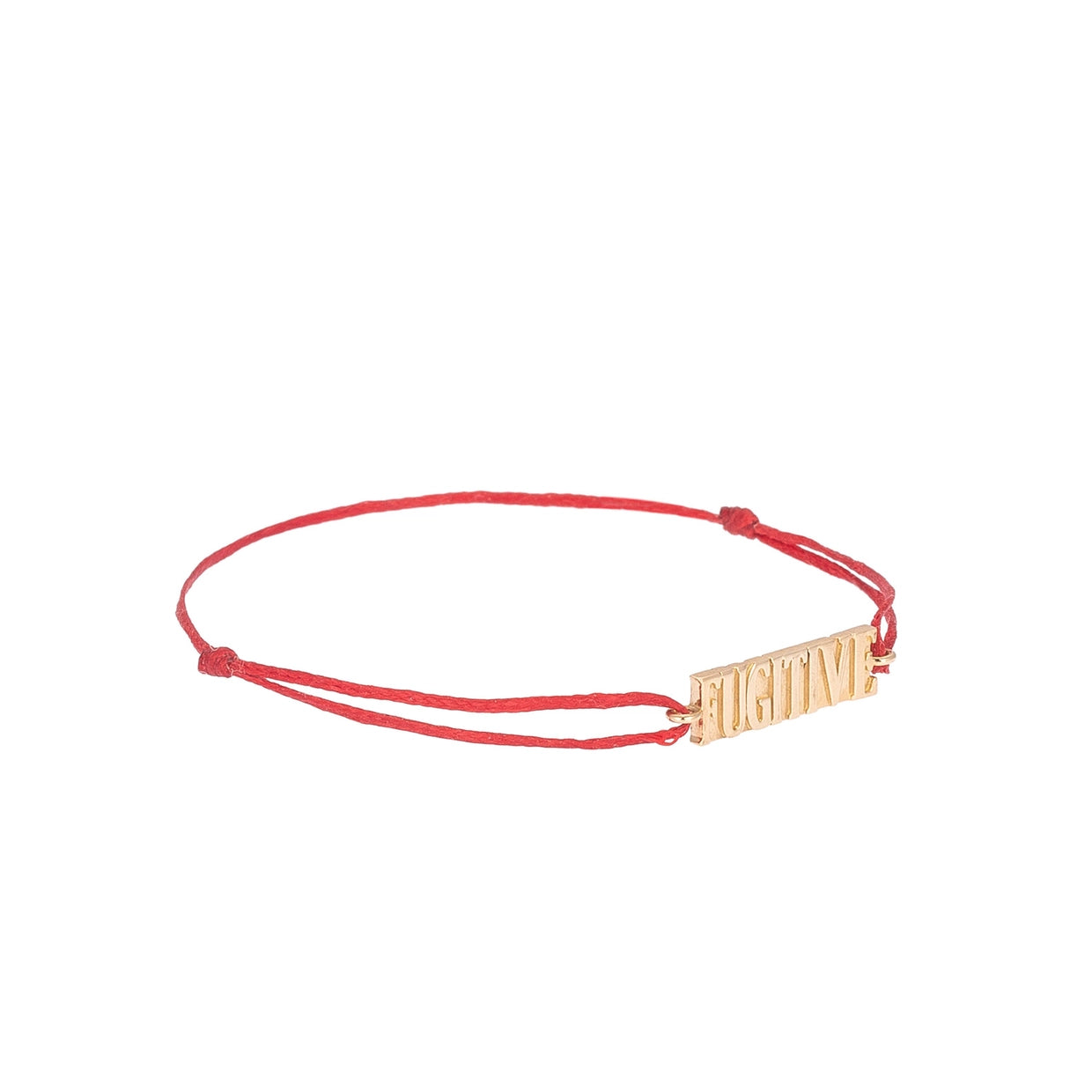 Shy Gold Cord Bracelet