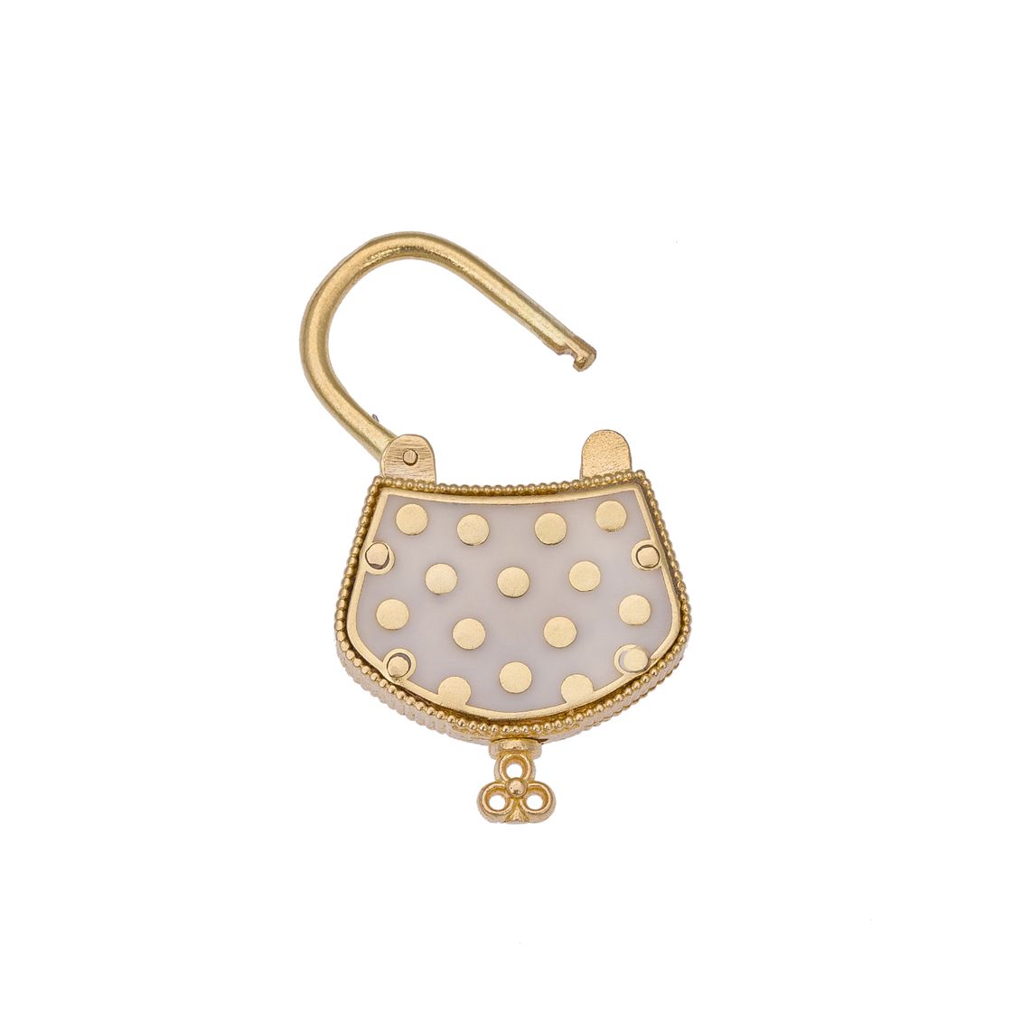 Dots lock with enamel