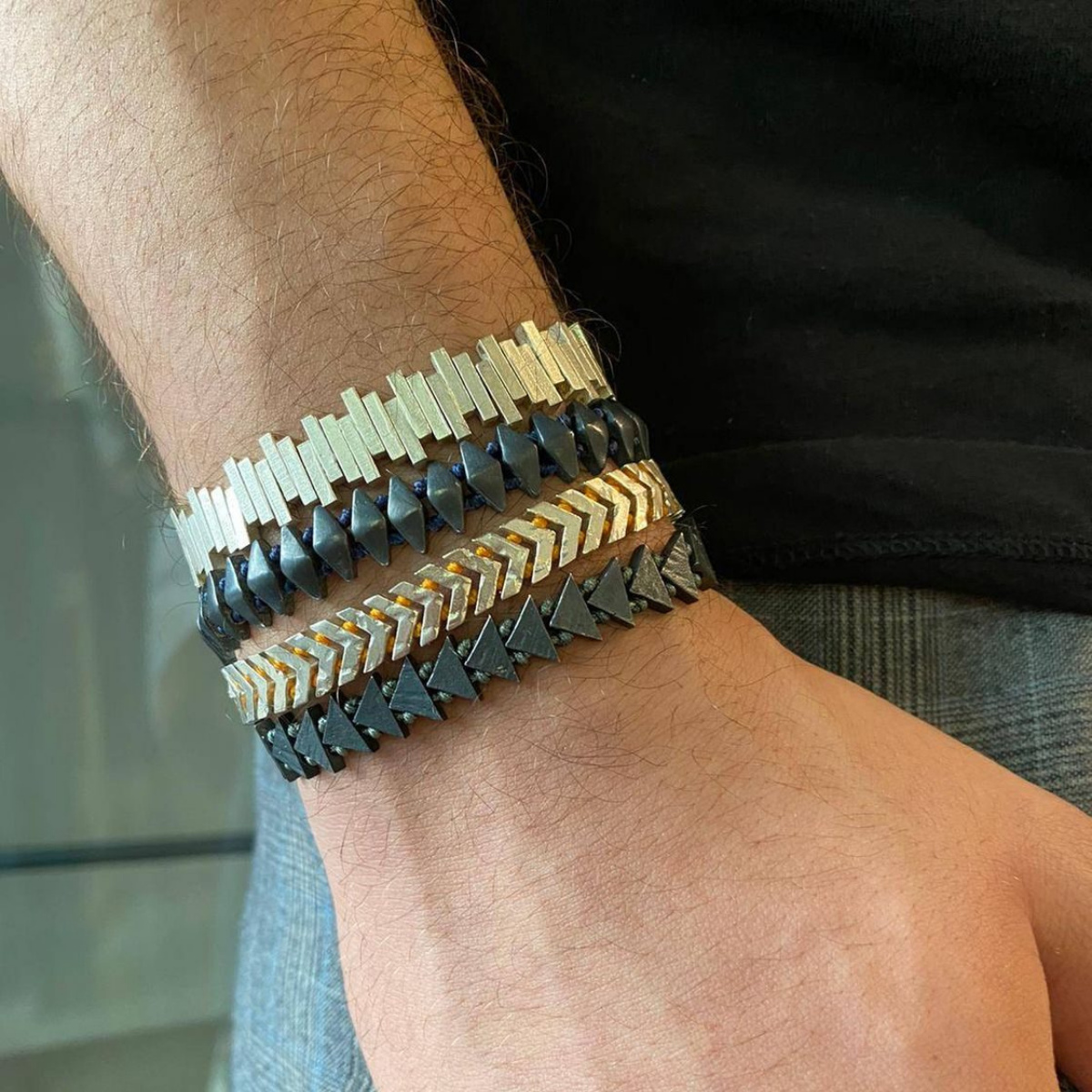 Driehoek armband