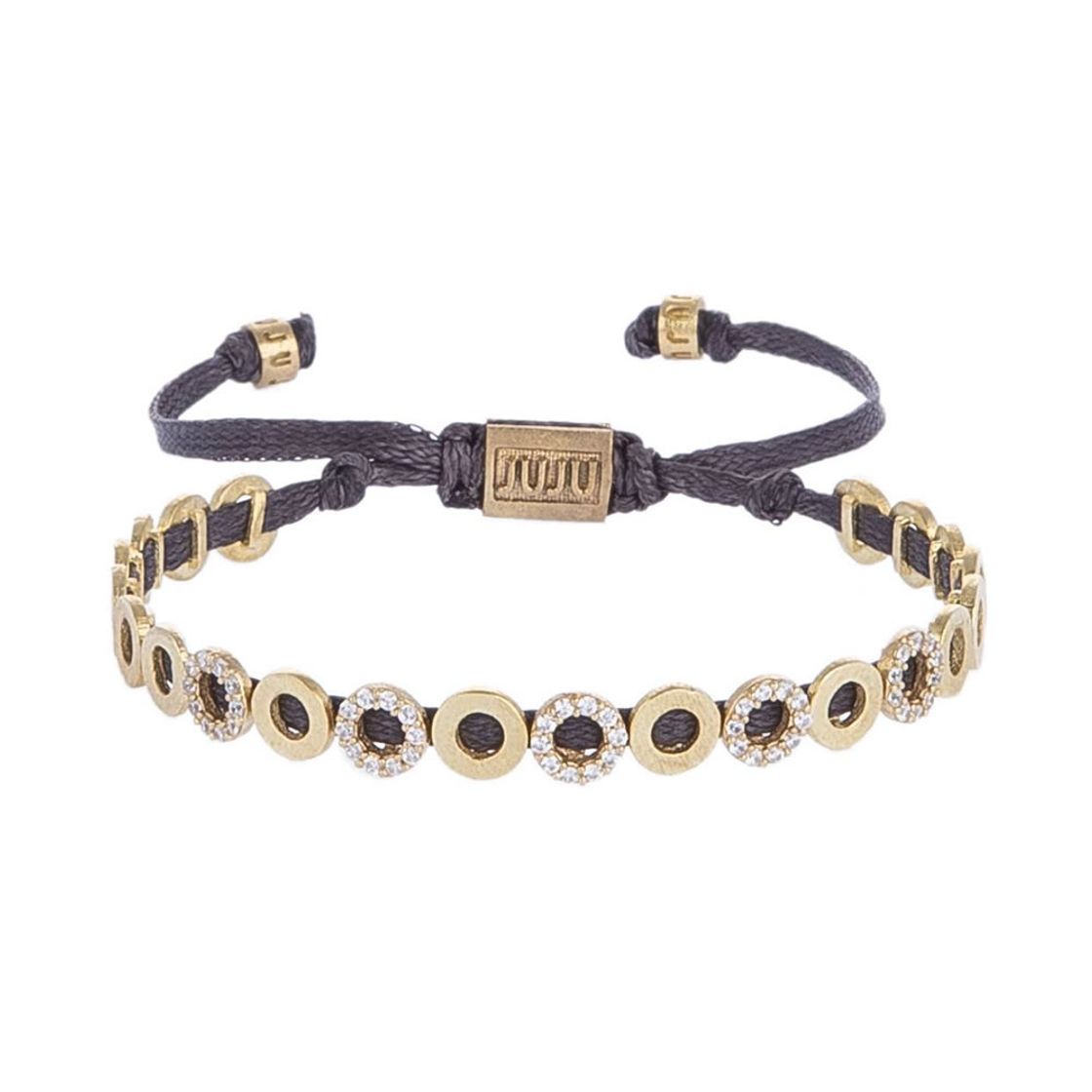 Mini cirkel armband met stenen