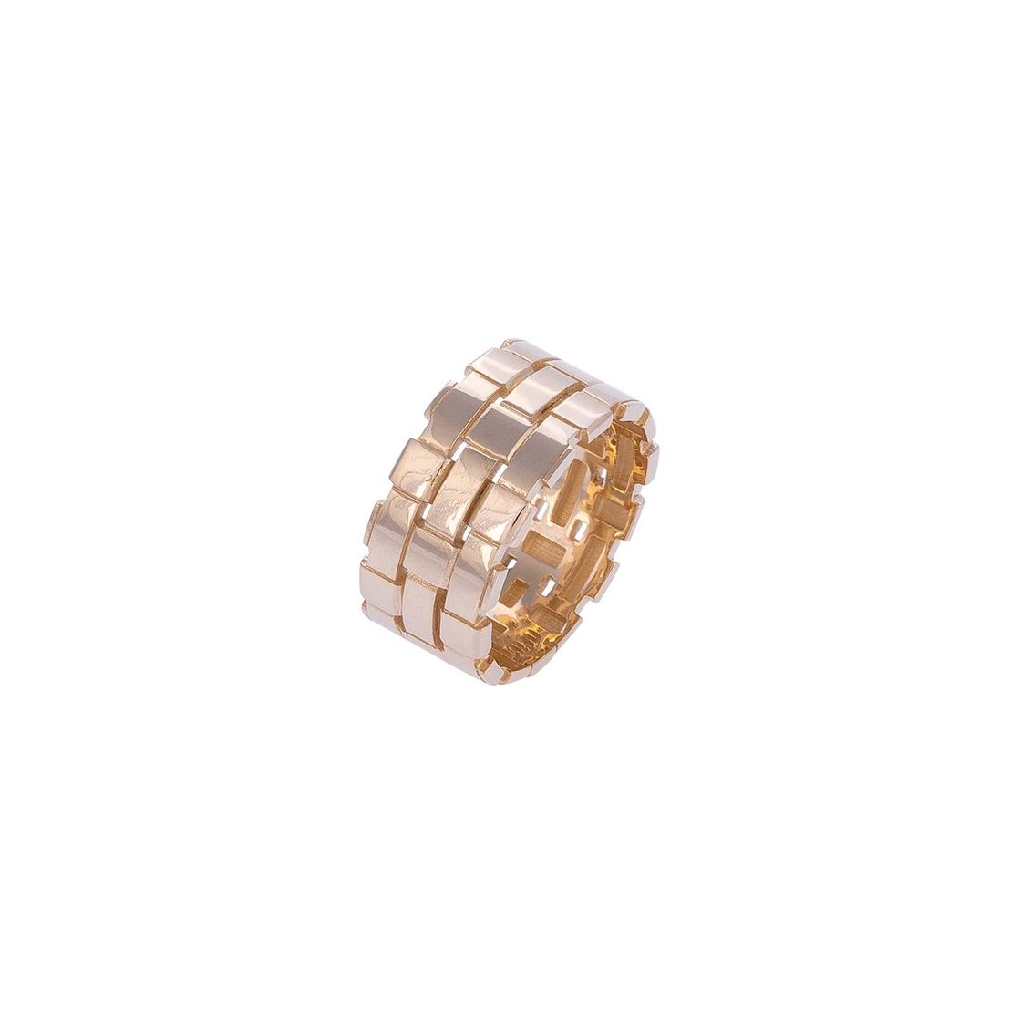 Brick Gold Ring