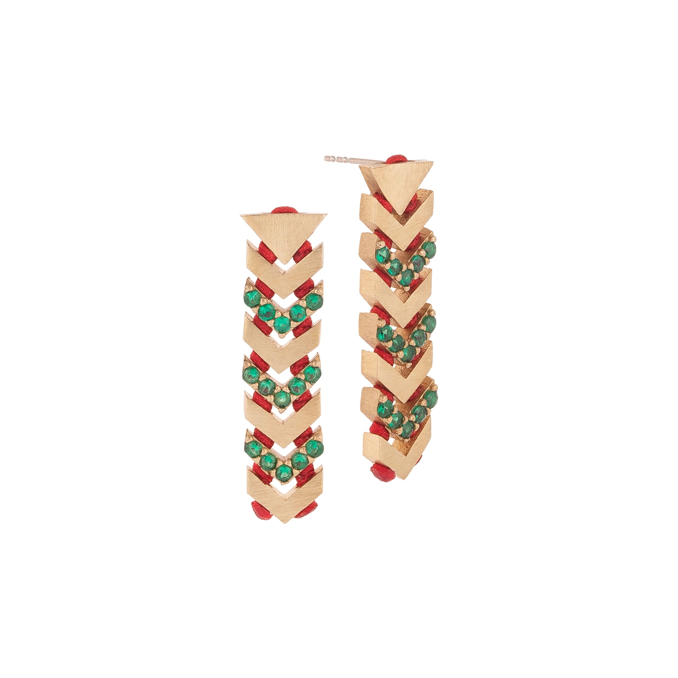 Arrow Stone Earring