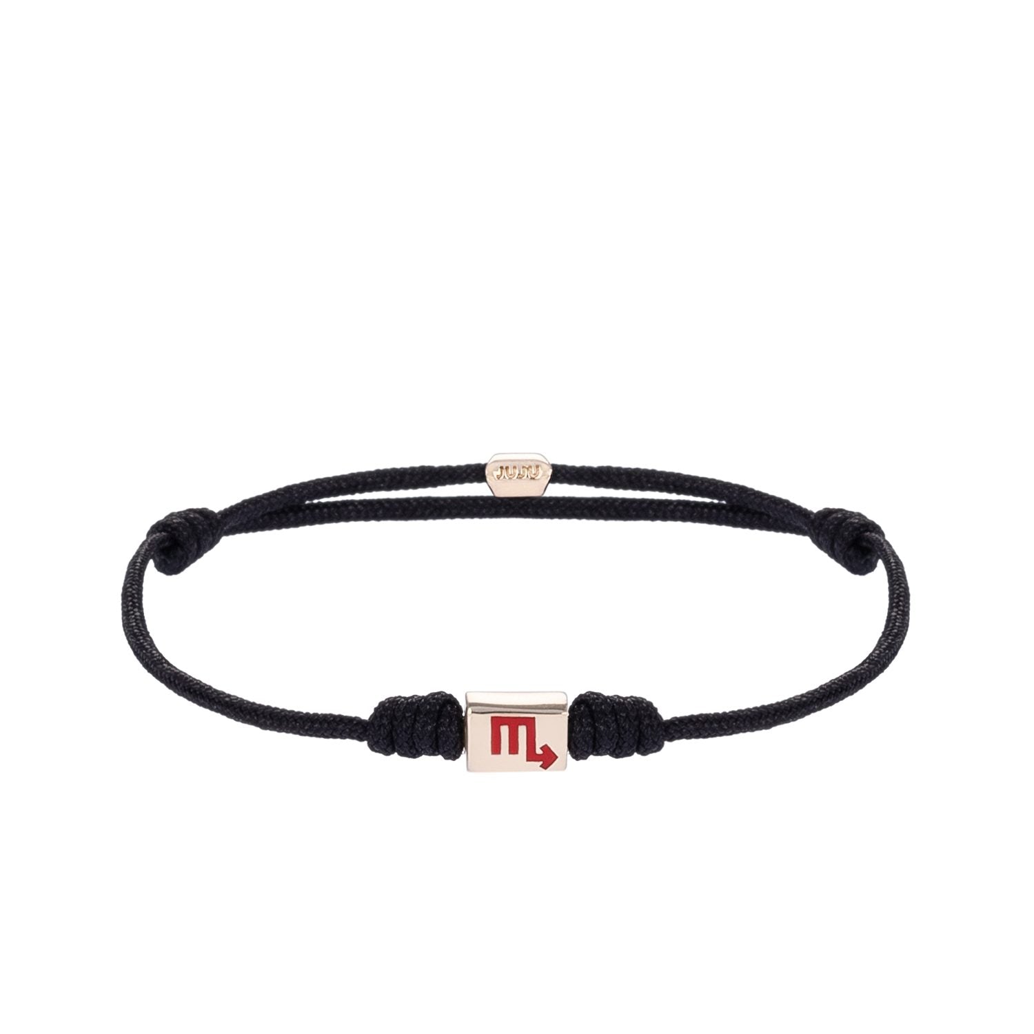 Scorpio Gold Cord Bracelet