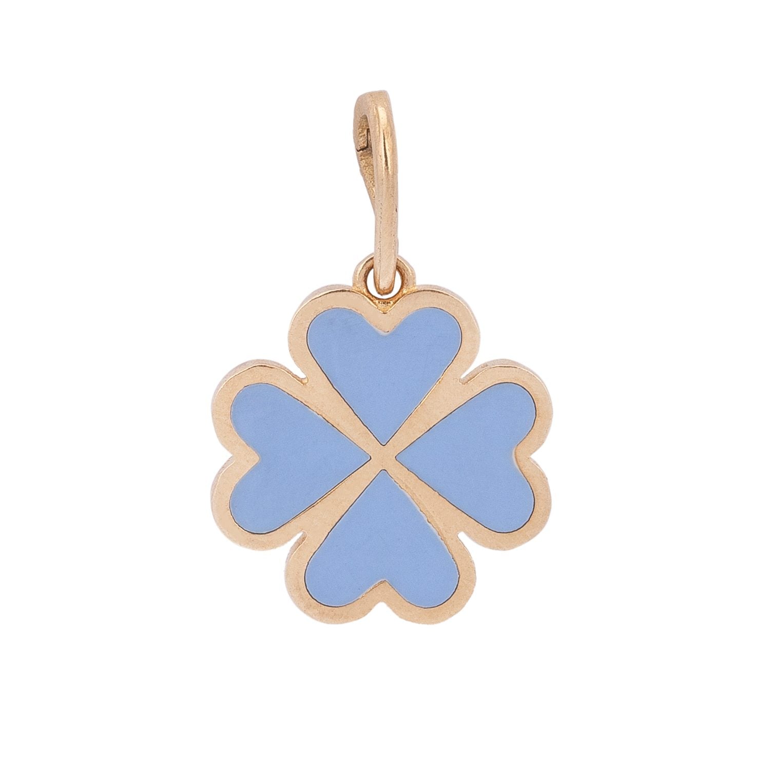 Clover Charm with Enamel