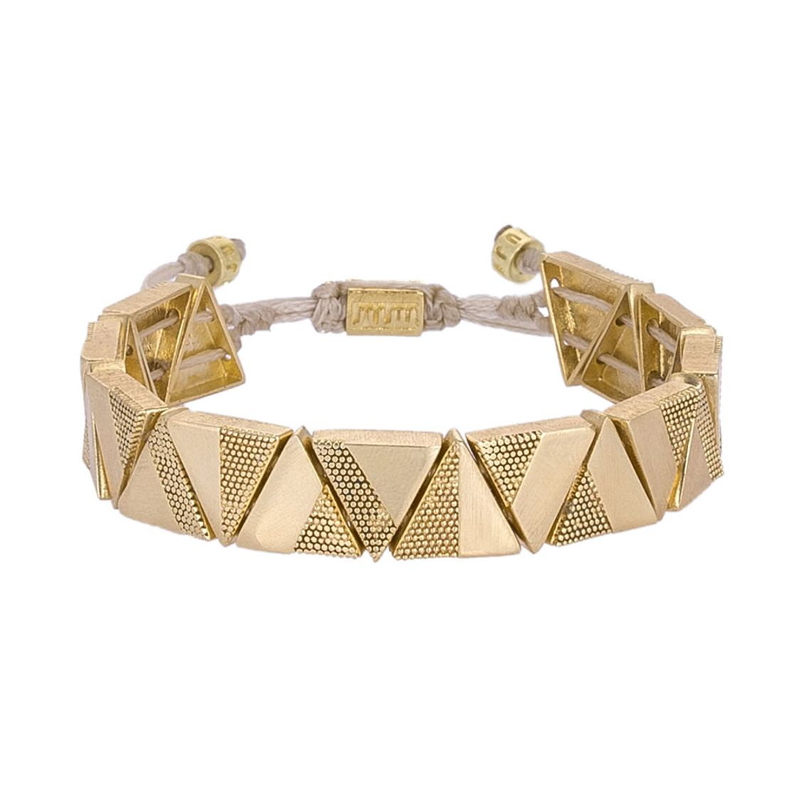 Asymmetric Triangle Bracelet