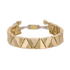 Asymmetrische driehoekige armband