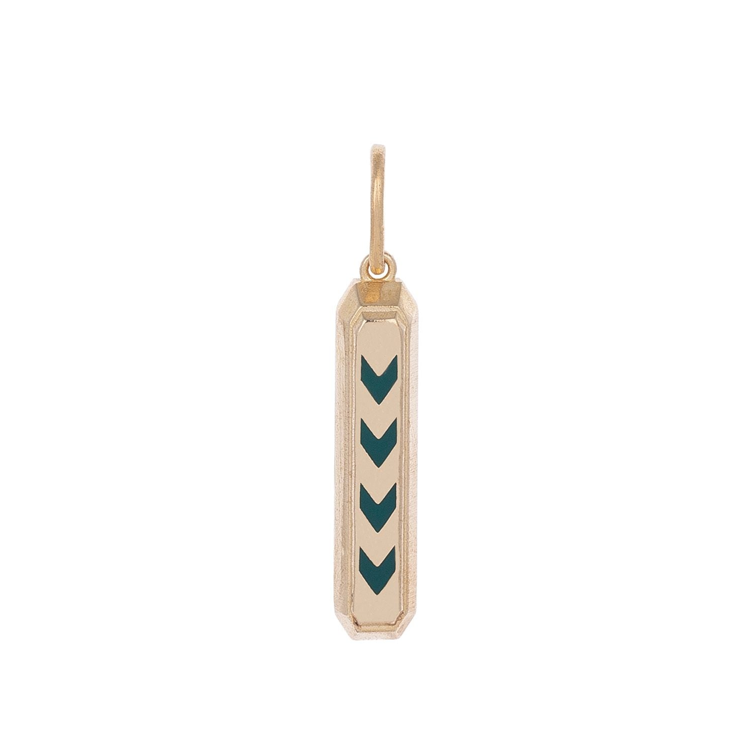 Arrow Charm with Enamel