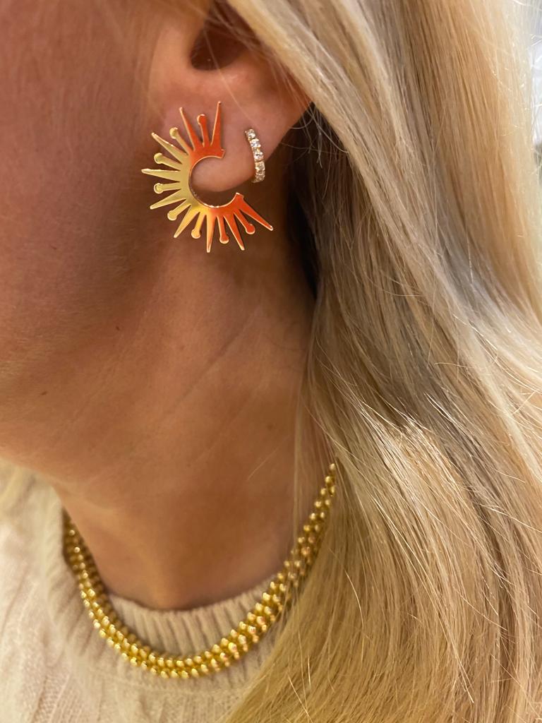 Sun Gold Earrings